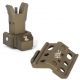 Unity Tactical Micro Hub, Flat Dark Earth FUS-MHF W/ Unity Tactical Folding Front Sight, Flat Dark Earth FUS-S1F