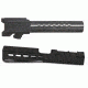 Zev Technologies ZEV Dimpled Barrel For Glock 19 9mm 4 Inch Barrel Stainless Steel Finish w/ ZEV Technologies Dragonfly Stripped Gen 4 Pistol Slide, Black G19 Absolute Cowitness BPI-BBL-19-D-KIT4