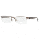 Burberry BE1144 Progressive Eyeglasses Dark Gray Frame / 52 mm Prescription Lenses, 1091-5218