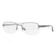 Burberry BE1240 Bifocal Prescription Eyeglasses 1008-5218 - Brushed Nickel Frame, Demo Lens Lenses