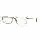 Burberry BE1274 Single Vision Prescription Eyeglasses 1012-53 - Matte Brown Frame