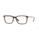 Burberry BE1315 Single Vision Prescription Eyeglasses 1008-54 - Matte Dark Havana Frame