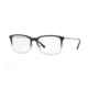Burberry BE1315 Single Vision Prescription Eyeglasses 1159-54 - Matte Black Gradient Frame