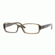 Burberry BE2049 Progressive Eyeglasses - Olive Green Frame w/ 53 mm Diameter Lenses, 3010-5316