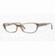Burberry BE2096 Single Vision Prescription Eyewear 3226-5117 - Striped Horn 