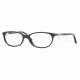 Burberry BE2097 Single Vision Prescription Eyewear 3001-5015 - Shiny Black 