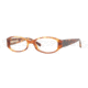 Burberry BE2118 Single Vision Prescription Eyeglasses 3330-5016 - Light Havana Frame