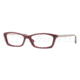 Burberry BE2129 Single Vision Prescription Eyeglasses 3317-5115 - Bordeaux Frame