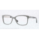 Burberry BE2143 Progressive Prescription Eyeglasses 3371-53 - Gray Frame, Demo Lens Lenses