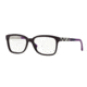 Burberry BE2143 Progressive Prescription Eyeglasses 3400-53 - Violet Frame, Demo Lens Lenses