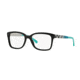 Burberry BE2143 Progressive Prescription Eyeglasses 3001-55 - Black Frame, Demo Lens Lenses