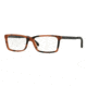 Burberry BE2159Q Bifocal Prescription Eyeglasses 3518-52 - Spotted Amber Frame