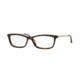 Burberry BE2190 Single Vision Prescription Eyeglasses 3002-52 - Dark Havana Frame