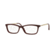 Burberry BE2190 Single Vision Prescription Eyeglasses 3403-52 - Bordeaux Frame