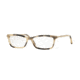 Burberry BE2190 Single Vision Prescription Eyeglasses 3501-52 - Light Horn Frame