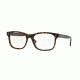 Burberry BE2196 Single Vision Prescription Eyeglasses 3002-53 - Dark Havana Frame
