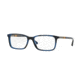 Burberry BE2199F Progressive Prescription Eyeglasses 3546-55 - Spotted Blue Frame