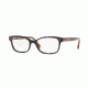 Burberry BE2201F Single Vision Prescription Eyeglasses 3648-54 - Spotted Brown Frame