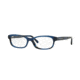 Burberry BE2202 Bifocal Prescription Eyeglasses 3546-54 - Spotted Blue Frame