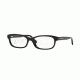Burberry BE2202F Single Vision Prescription Eyeglasses 3001-54 - Black Frame