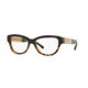 Burberry BE2208F Single Vision Prescription Eyeglasses 3559-53 - Top Dk Havana/light Havana Frame