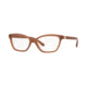 Burberry BE2221 Single Vision Prescription Eyeglasses 3575-51 - Matte Brown Frame