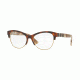 Burberry BE2235 Single Vision Prescription Eyeglasses 3601-53 - Light Havana Frame