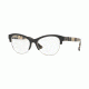 Burberry BE2235 Single Vision Prescription Eyeglasses 3609-53 - Black Frame