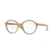 Burberry BE2254 Single Vision Prescription Eyeglasses 3281-49 - Beige Frame