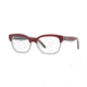 Burberry BE2257F Bifocal Prescription Eyeglasses 3653-53 - Top Bordeaux On Grey Frame