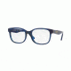 Burberry BE2263F Progressive Prescription Eyeglasses 3686-53 - Blue Havana Frame