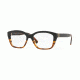 Burberry BE2265 Single Vision Prescription Eyeglasses 3679-51 - Black / Havana Frame