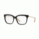 Burberry BE2271 Single Vision Prescription Eyeglasses 3001-52 - Black Frame