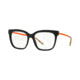 Burberry BE2271 Single Vision Prescription Eyeglasses 3717-52 - Black Frame