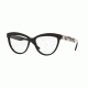 Burberry BE2276 Progressive Prescription Eyeglasses 3723-51 - Black Frame