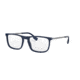 Burberry BE2288 Progressive Prescription Eyeglasses, 53mm, Blue, BE2288-3770-53-PRO