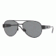 Burberry BE3030 SV Prescription Sunglasses - Shiny Black Frame w/ 56 mm Diameter Lenses, 100187-5615