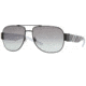 Burberry BE3042 Progressive Sunglasses - Black Gray Gradient Frame / 57 mm Prescription Lenses, 100111-5715