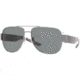 Burberry BE3042 Progressive Sunglasses - Gunmetal Gray Frame / 57 mm Prescription Lenses, 100387-5715