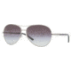 Burberry BE3053 Single Vision Prescription Sunglasses BE3053-10068G-5713 - Lens Diameter 57 mm, Frame Color Metal