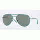 Burberry BE3071 Single Vision Prescription Sunglasses BE3071-117771-57 - Lens Diameter 57 mm, Lens Diameter 57 mm, Frame Color Green