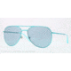 Burberry BE3071 Single Vision Prescription Sunglasses BE3071-117980-57 - Lens Diameter 57 mm, Lens Diameter 57 mm, Frame Color Turquoise