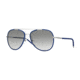 Burberry BE3078J Bifocal Prescription Sunglasses BE3078J-100511-57 - Lens Diameter 57 mm, Frame Color Silver/matte Blue