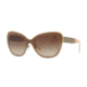 Burberry BE3088 Single Vision Prescription Sunglasses BE3088-114513-57 - Lens Diameter 57 mm, Frame Color Light Gold