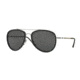 Burberry BE3090Q Single Vision Prescription Sunglasses BE3090Q-100387-58 - Lens Diameter 58 mm, Frame Color Gunmetal / Matte Black