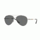 Burberry BE3092Q Single Vision Prescription Sunglasses BE3092Q-100387-57 - Lens Diameter 57 mm, Frame Color Gunmetal