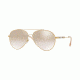 Burberry BE3092Q Single Vision Prescription Sunglasses BE3092Q-11457I-57 - Lens Diameter 57 mm, Frame Color Light Gold