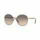 Burberry BE3094 Progressive Prescription Sunglasses BE3094-1257G9-56 - Lens Diameter 56 mm, Frame Color Light Gold