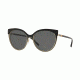 Burberry BE3096 Progressive Prescription Sunglasses, 55mm, Black Light Gold, BE3096-126287-55-PRO