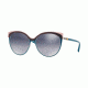 Burberry BE3096 Progressive Prescription Sunglasses BE3096-12641G-55 - Lens Diameter 55 mm, Frame Color Turquoise/silver